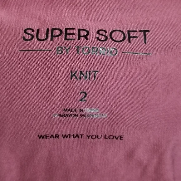 NWT Torrid Purple Super Culotte Jumpsuit Size 2X - Picture 9 of 10